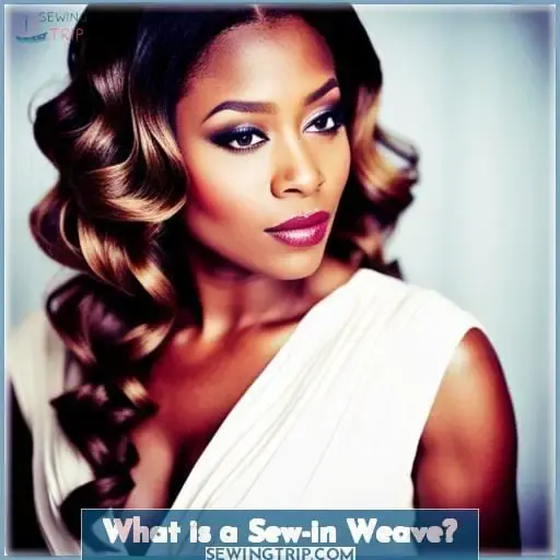 What is a Sew-in Weave