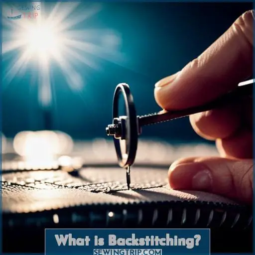 What is Backstitching
