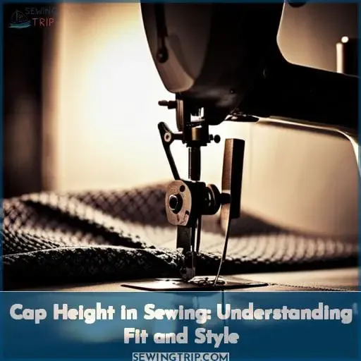what is cap height in sewing