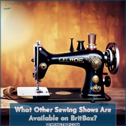 What Other Sewing Shows Are Available on BritBox