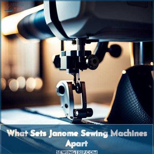 What Sets Janome Sewing Machines Apart