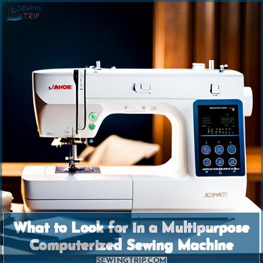What to Look for in a Multipurpose Computerized Sewing Machine