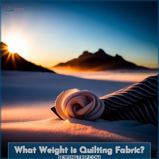 What Weight is Quilting Fabric
