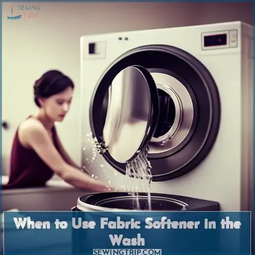When to Use Fabric Softener in the Wash