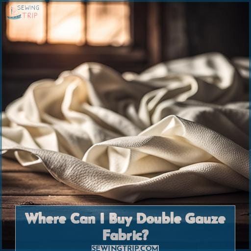 Where Can I Buy Double Gauze Fabric