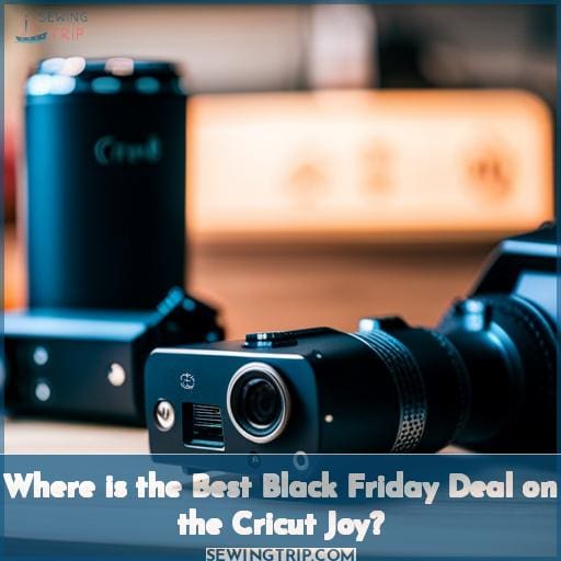 Where is the Best Black Friday Deal on the Cricut Joy