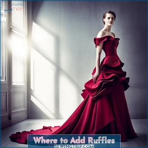 Where to Add Ruffles