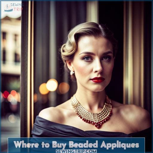 Where to Buy Beaded Appliques