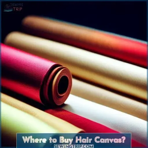 Where to Buy Hair Canvas