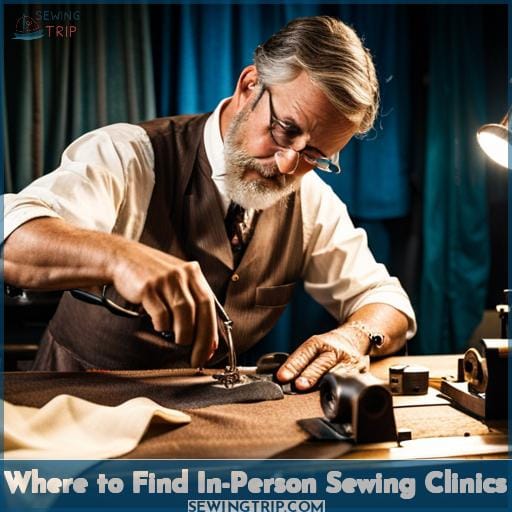 Where to Find In-Person Sewing Clinics