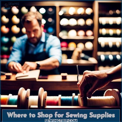 Where to Shop for Sewing Supplies