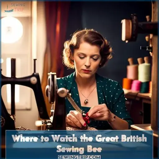 Where to Watch the Great British Sewing Bee
