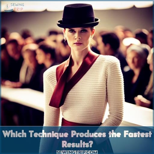 Which Technique Produces the Fastest Results