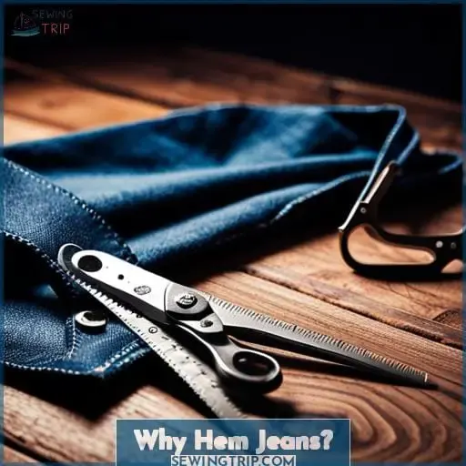 Why Hem Jeans