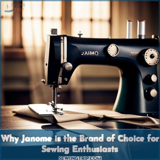 Why Janome is the Brand of Choice for Sewing Enthusiasts