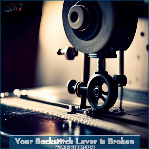 Your Backstitch Lever is Broken