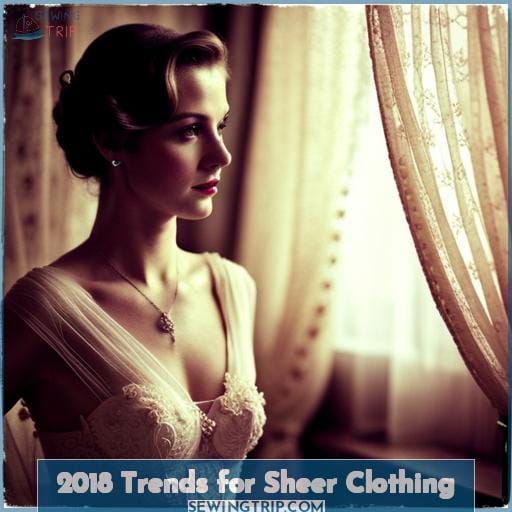 2018 Trends for Sheer Clothing