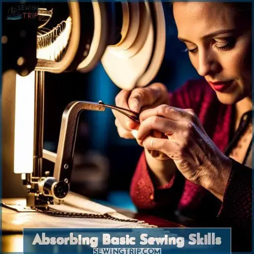 Absorbing Basic Sewing Skills