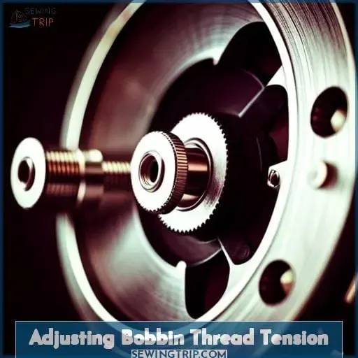 Adjusting Bobbin Thread Tension