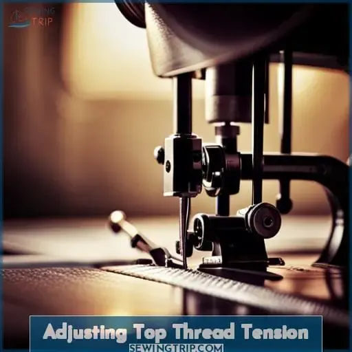 Adjusting Top Thread Tension