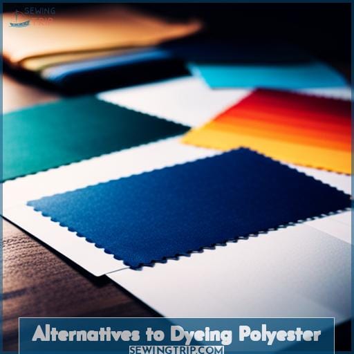 Alternatives to Dyeing Polyester