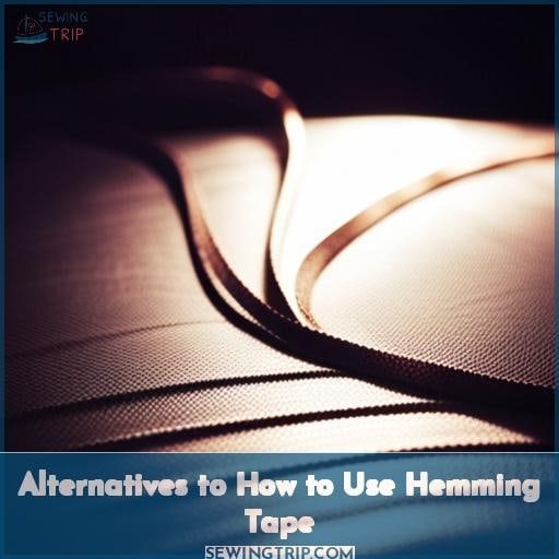 Alternatives to How to Use Hemming Tape