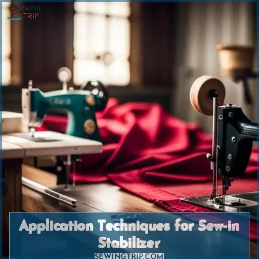 Application Techniques for Sew-in Stabilizer