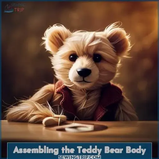 Assembling the Teddy Bear Body