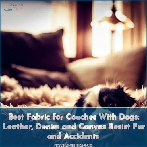 best fabric for couches with dogs