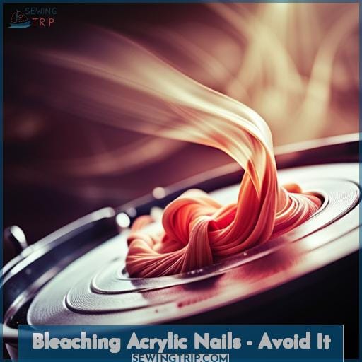 Bleaching Acrylic Nails - Avoid It