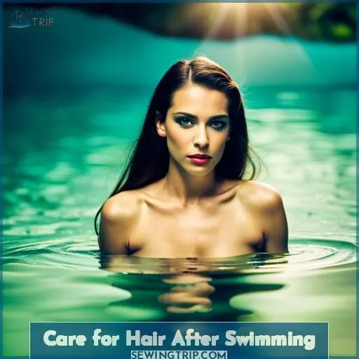 Care for Hair After Swimming