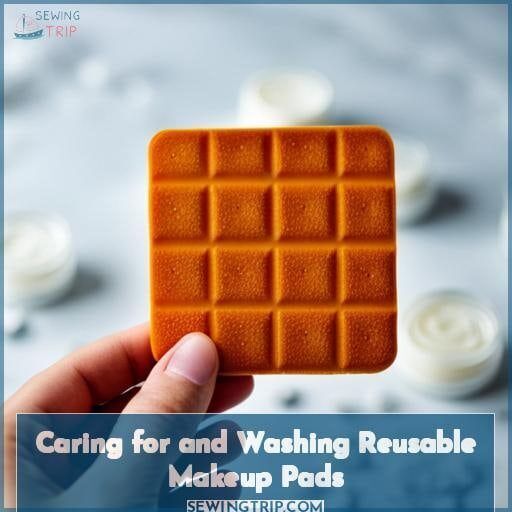 Caring for and Washing Reusable Makeup Pads