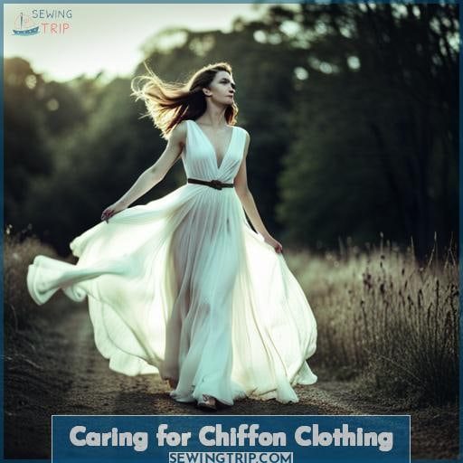 Caring for Chiffon Clothing