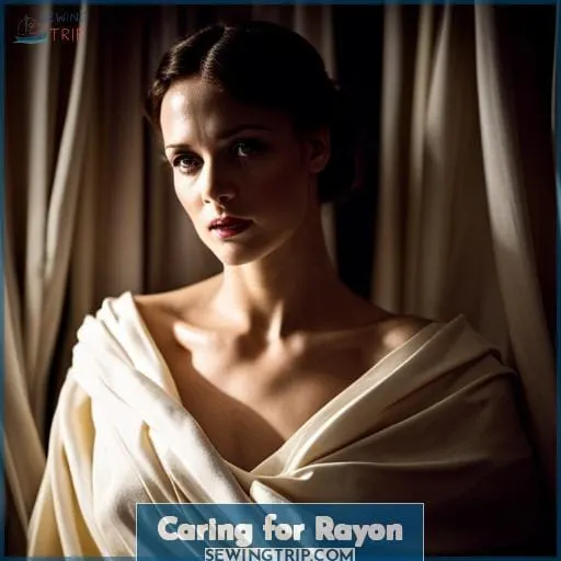 Caring for Rayon