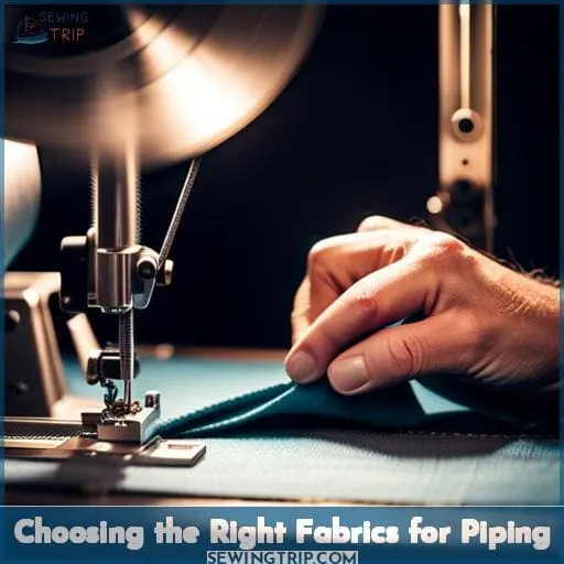 Choosing the Right Fabrics for Piping