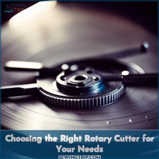 Choosing the Right Rotary Cutter for Your Needs