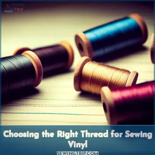 Choosing the Right Thread for Sewing Vinyl