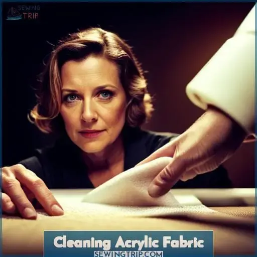 Cleaning Acrylic Fabric