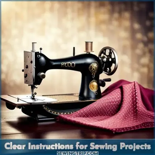 Clear Instructions for Sewing Projects