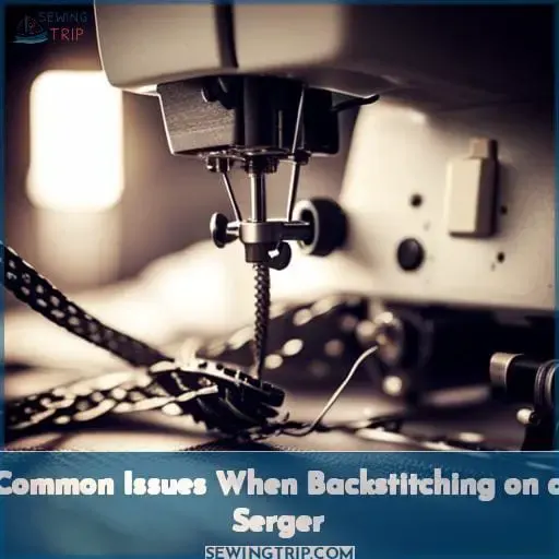 Common Issues When Backstitching on a Serger
