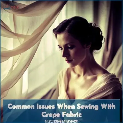 Common Issues When Sewing With Crepe Fabric