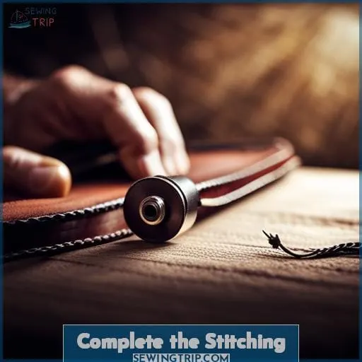 Complete the Stitching