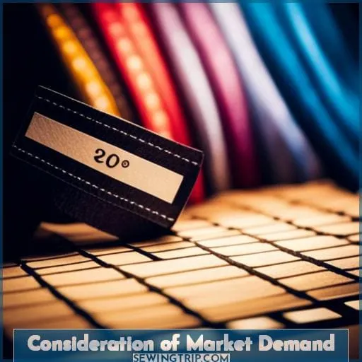 Consideration of Market Demand