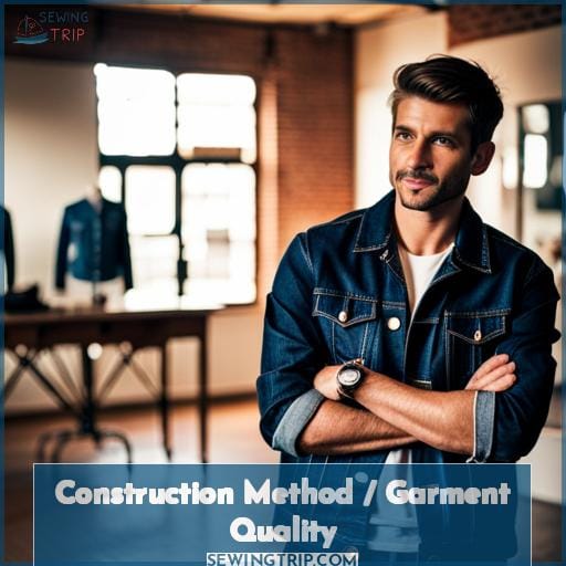 Construction Method / Garment Quality