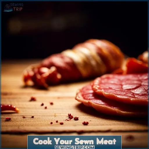 Cook Your Sewn Meat