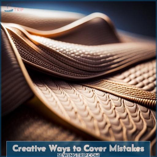 Creative Ways to Cover Mistakes