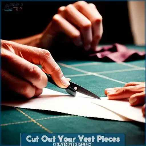 Cut Out Your Vest Pieces