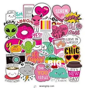 Cute Water Bottles Stickers for