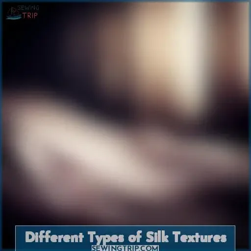 Different Types of Silk Textures