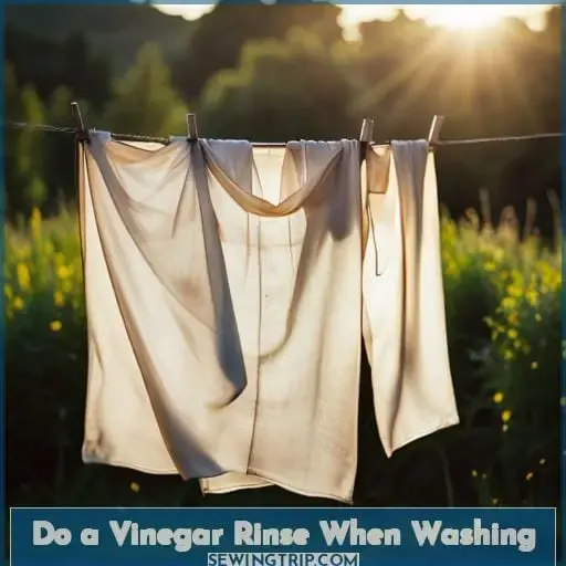 Do a Vinegar Rinse When Washing